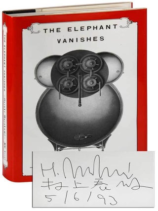 Item #6628 THE ELEPHANT VANISHES: STORIES - SIGNED. Haruki Murakami, Alfred Birnbaum, Jay Rubin,...