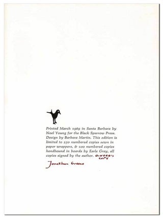 THE LAPIDARY - THE BINDER'S COPY, SIGNED