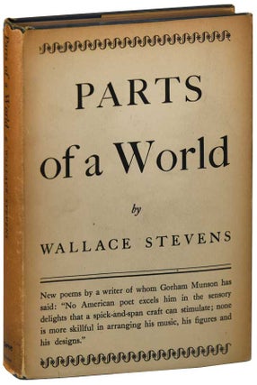 Item #6804 PARTS OF A WORLD. Wallace Stevens