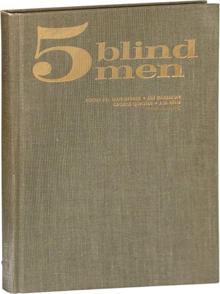 Item #6882 FIVE BLIND MEN (5 BLIND MEN). Dan Gerber, J. D. Reed, George Quasha, Jim Harrison,...