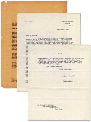 THE ABILITY TO KILL AND OTHER PIECES - INSCRIBED, WITH CORRESPONDENCE