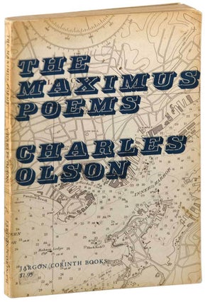 THE MAXIMUS POEMS - INSCRIBED TO BOBBIE CREELEY