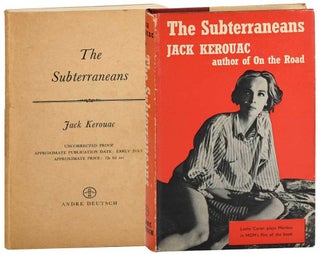 Item #7212 THE SUBTERRANEANS - UNCORRECTED PROOF COPY & FIRST UK EDITION. Jack Kerouac