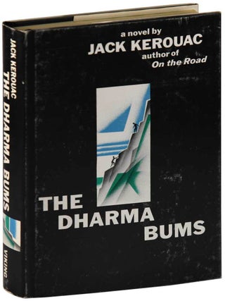 Item #7231 THE DHARMA BUMS - REVIEW COPY. Jack Kerouac