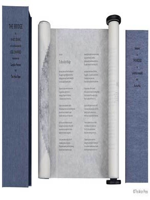 Item #7233 THE BRIDGE. Hart Crane, Joel Shapiro, poem, prints