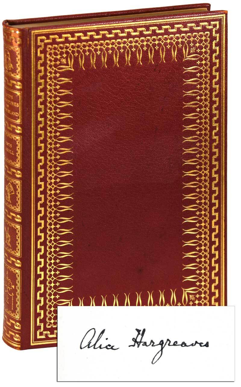 Aliceページ ALICE'S ADVENTURES IN WONDERLAND - SIGNED BY ALICE HARGREAVES