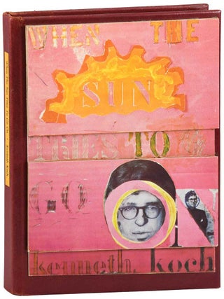 Item #7523 WHEN THE SUN TRIES TO GO ON - THE PUBLISHER'S COPY, SIGNED, WITH 20 PHOTOS FROM THE...