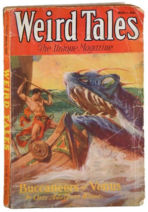 Item #7561 WEIRD TALES: A MAGAZINE OF THE BIZARRE AND UNUSUAL - VOL.20, NO.5 (NOVEMBER, 1932)....