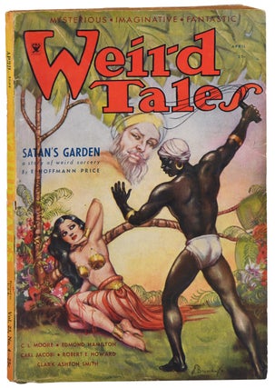 Item #7562 WEIRD TALES: A MAGAZINE OF THE BIZARRE AND UNUSUAL - VOL.23, NO.4 (APRIL, 1934)....