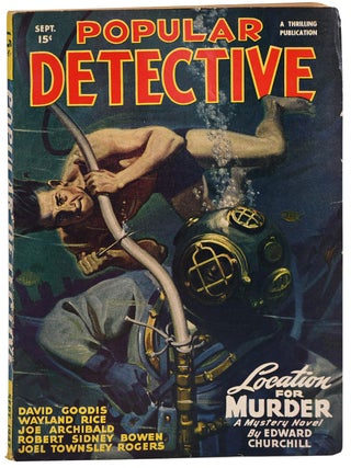 Item #7623 POPULAR DETECTIVE: A THRILLING PUBLICATION - VOL.33, NO.2 (SEPTEMBER, 1947). David...