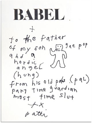 BABEL - INSCRIBED TO TOM VERLAINE