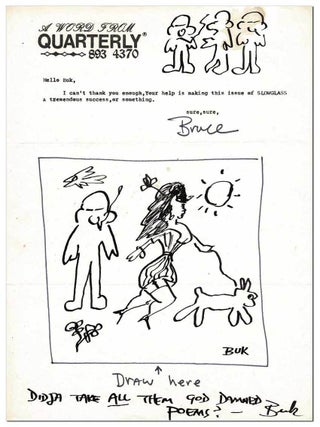 ARCHIVE OF CORRESPONDENCE AND SUBMISSIONS TO SLOWGLASS - VOL.1, NO.1