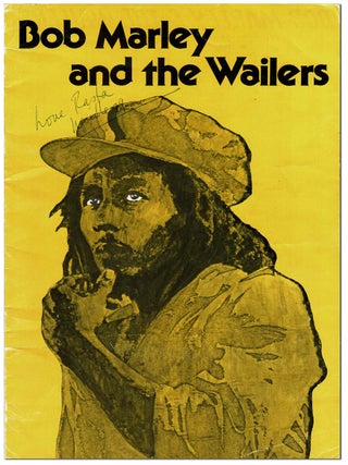 Item #7660 BOB MARLEY AND THE WAILERS - ORIGINAL PROGRAM FOR THE 1979 AUSTRALIAN TOUR, SIGNED BY...