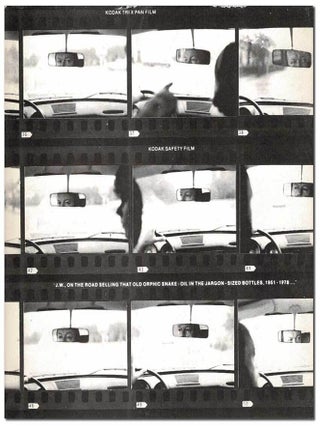 Item #7718 JW, ON THE ROAD SELLING THAT SNAKE-OIL IN THE JARGON-SIZED BOTTLES, 1951-1978....