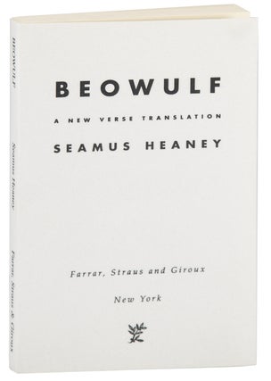 Item #7746 BEOWULF: A NEW VERSE TRANSLATION - UNCORRECTED PROOF COPY. Seamus Heaney