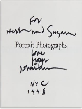 PORTRAIT PHOTOGRAPHS - INSCRIBED TO HERB LEIBOWITZ