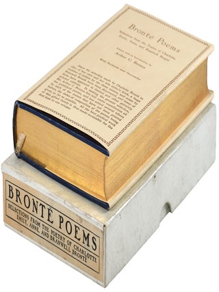BRONTË POEMS: SELECTIONS FROM THE POETRY OF CHARLOTTE, EMILY, ANNE AND BRANWELL BRONTË