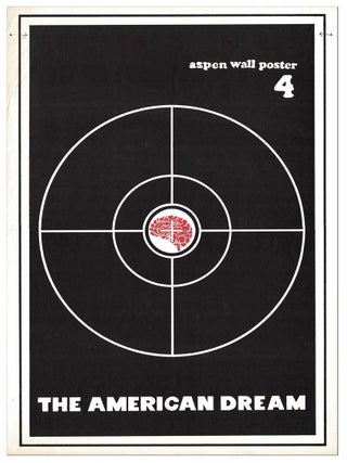 Item #7992 ASPEN WALL POSTER 4: THE AMERICAN DREAM (JUNE, 1970). Hunter S. Thompson, Tom Benton,...