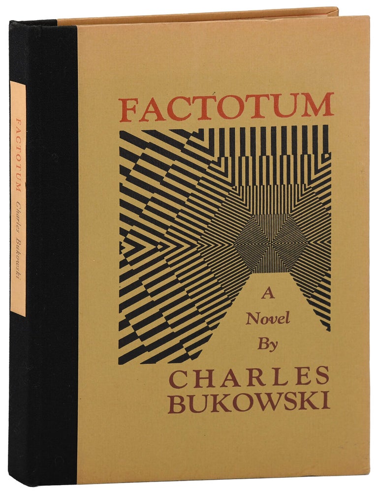 Item #8024 FACTOTUM: A NOVEL. Charles Bukowski.
