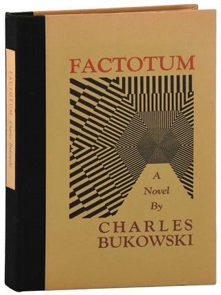 Item #8024 FACTOTUM: A NOVEL. Charles Bukowski