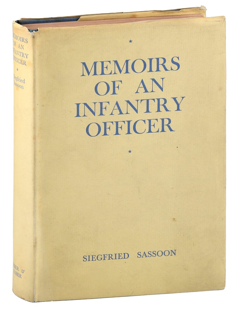 MEMOIRS OF AN INFANTRY OFFICER. Siegfried Sassoon.