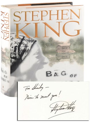 Item #8323 BAG OF BONES - INSCRIBED. Stephen King
