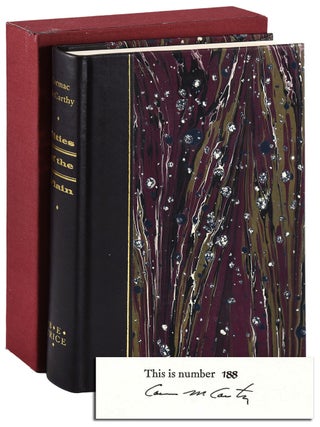 Item #8340 CITIES OF THE PLAIN - LIMITED EDITION, SIGNED. Cormac McCarthy
