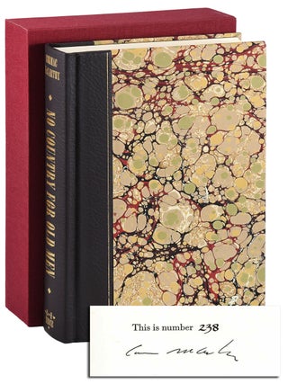Item #8341 NO COUNTRY FOR OLD MEN - LIMITED EDITION, SIGNED. Cormac McCarthy