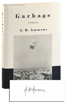 Item #8395 GARBAGE - REVIEW COPY, SIGNED. A. R Ammons, Archibald Randolph
