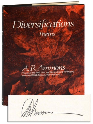 Item #8397 DIVERSIFICATIONS - SIGNED. A. R Ammons, Archibald Randolph