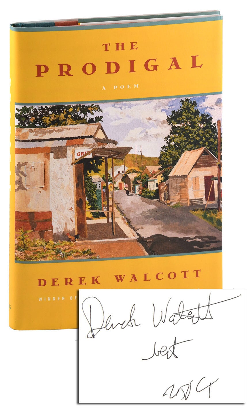 THE PRODIGAL - SIGNED | Derek Walcott | First Edition