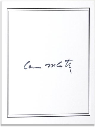 THE ROAD - SIGNED