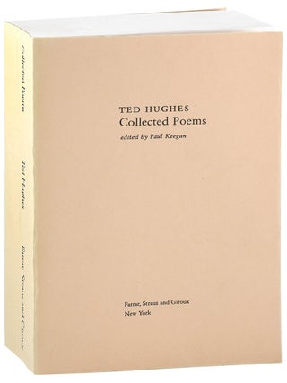 Item #8478 COLLECTED POEMS - UNCORRECTED PROOF COPY. Ted Hughes, Paul Keegan, poems