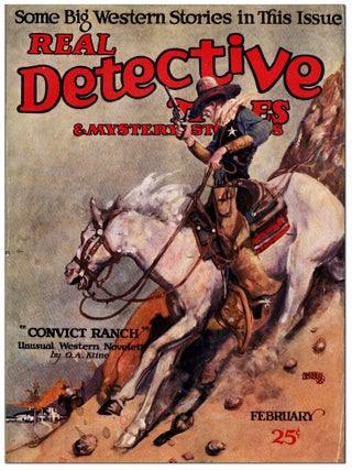 Item #8860 REAL DETECTIVE TALES & MYSTERY STORIES - VOL.8, NO.4 (FEBRUARY-MARCH, 1926). Edwin...