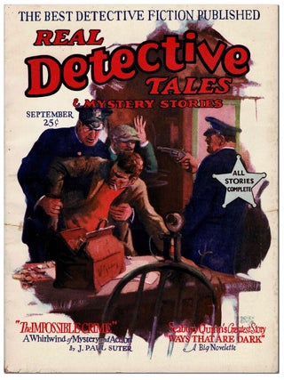 Item #8865 REAL DETECTIVE TALES & MYSTERY STORIES - VOL.11, NO.4 (SEPTEMBER, 1927). Edwin...