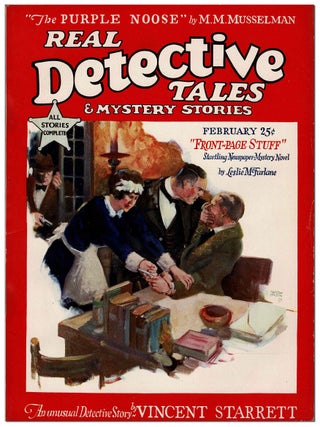 Item #8891 REAL DETECTIVE TALES & MYSTERY STORIES - VOL.13, NO.1 (FEBRUARY, 1928). Edwin...