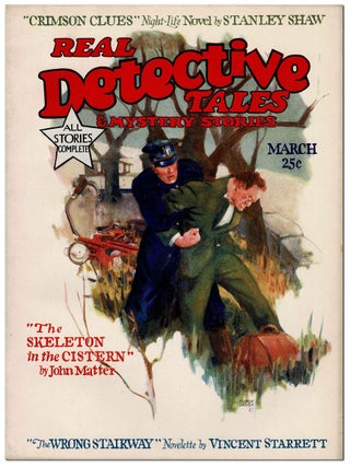 Item #8892 REAL DETECTIVE TALES & MYSTERY STORIES - VOL.13, NO.2 (MARCH, 1928). Edwin Baird,...