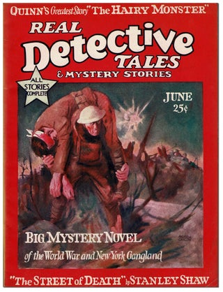 Item #8894 REAL DETECTIVE TALES & MYSTERY STORIES - VOL.14, NO.1 (JUNE, 1928). Edwin Baird,...