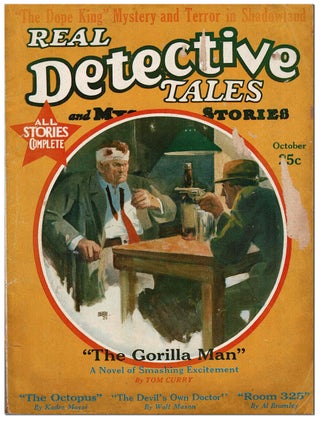 Item #8896 REAL DETECTIVE TALES & MYSTERY STORIES - VOL.18, NO.1 (OCTOBER, 1929). Edwin...