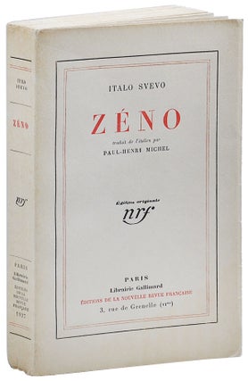Item #985 ZÉNO (CONFESSIONS OF ZENO). Italo Svevo, Paul-Henri Michel, novel, translation